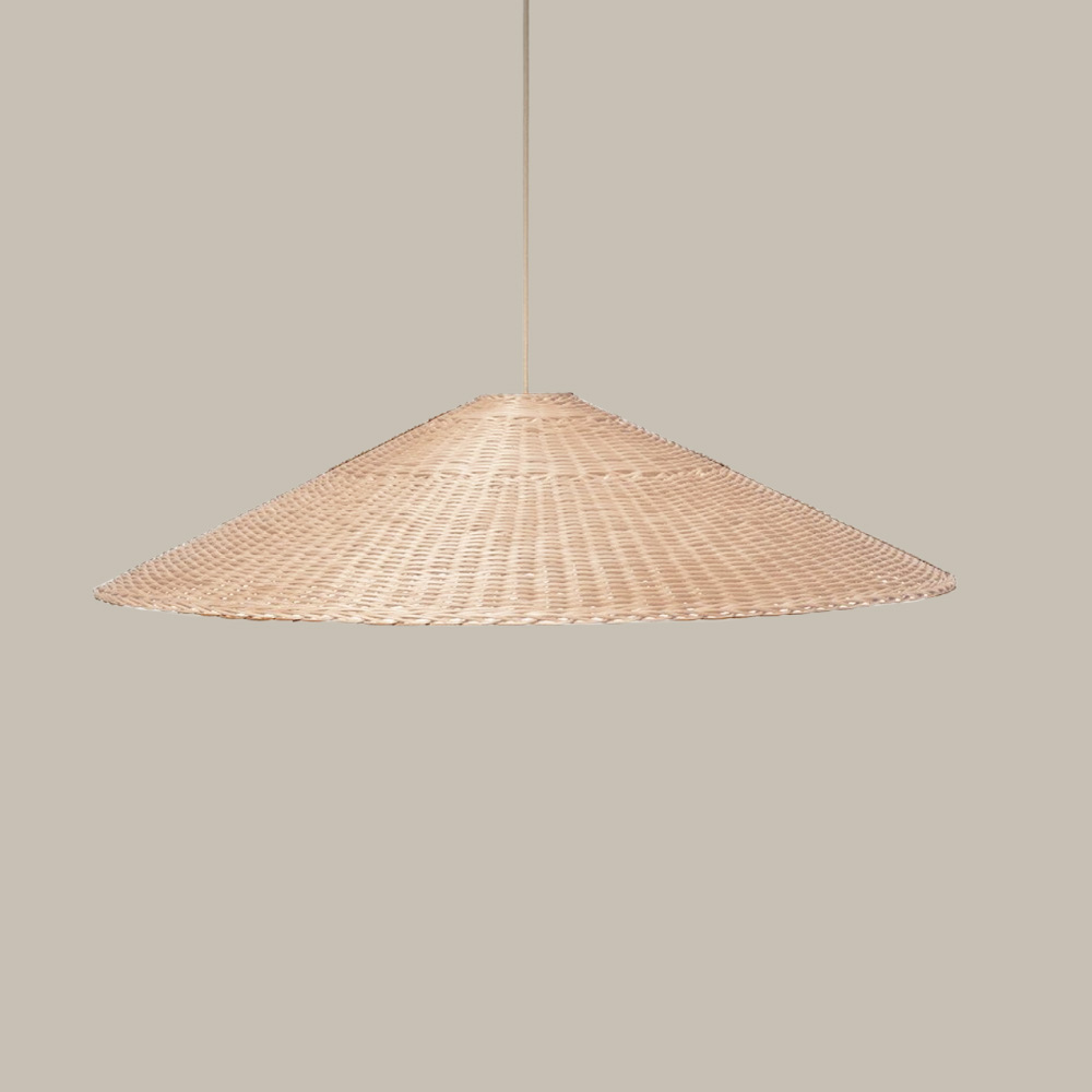 LORAH ARENA - LÁMPARA COLGANTE DE RATÁN