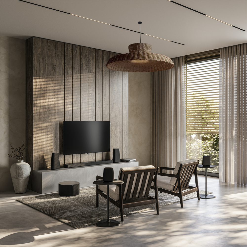 BALLA - LÁMPARA COLGANTE DE RATÁN