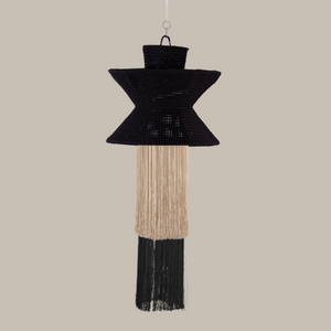 AURELIA BLACK, SAND AND BLACK - ARTI PENDANT LAMP - SILK 
