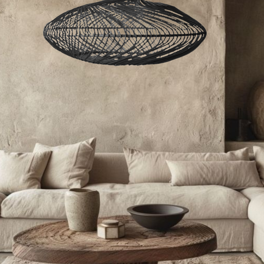 MARBELLA NOCHE - LÁMPARA COLGANTE DE RATÁN