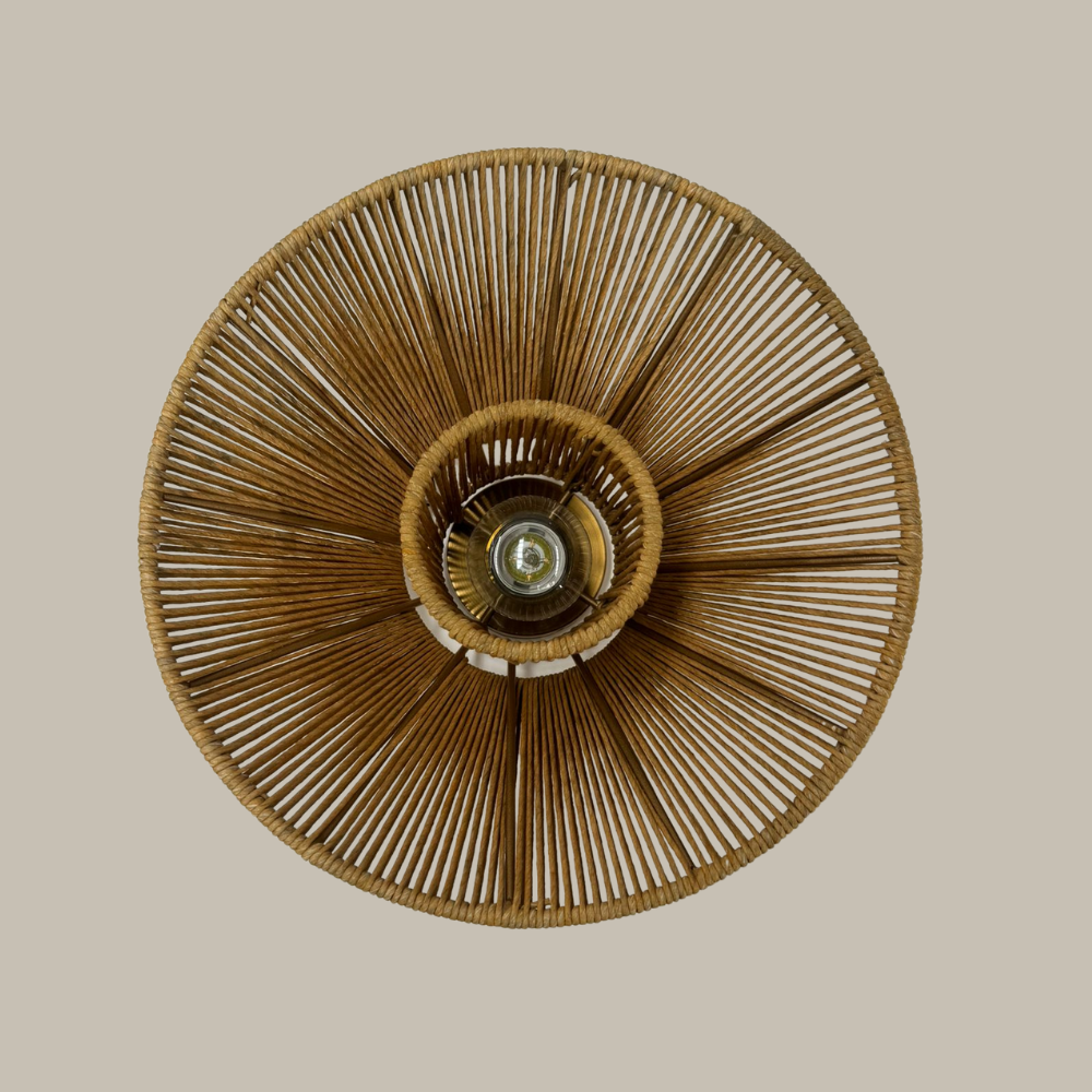 GINA - LÁMPARA DE PARED DE PAPEL KRAFT