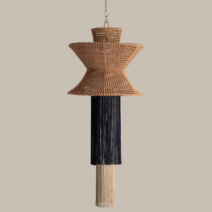 AURELY BEIGE, OXFORD BLUE AND SAND - ARTI PENDANT LAMP - SILK 