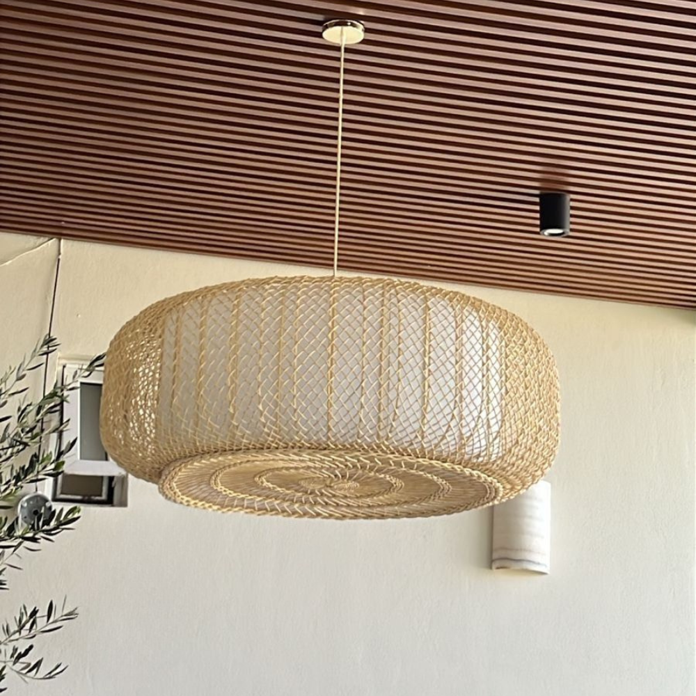 OLIVA - LÁMPARA COLGANTE DE RATÁN
