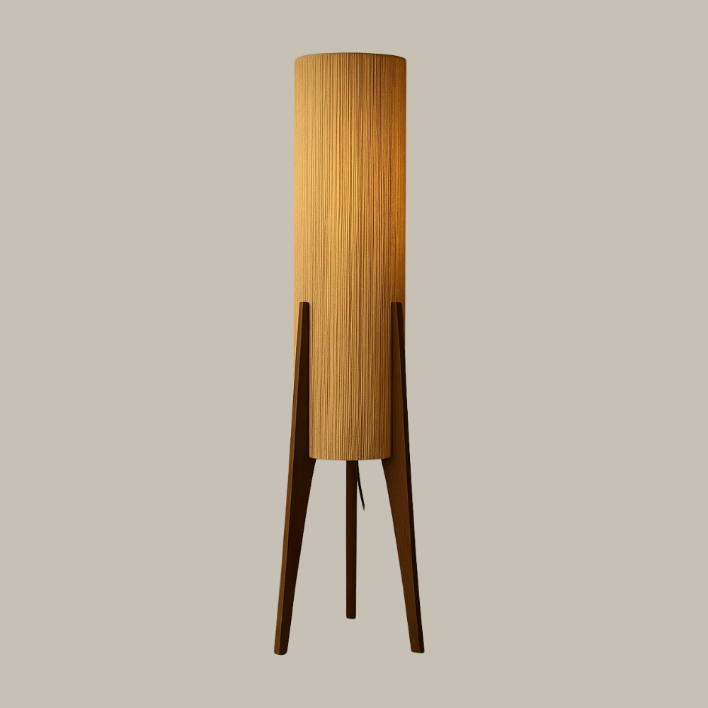 DAFNE - LÁMPARA DE PISO DE YUTE