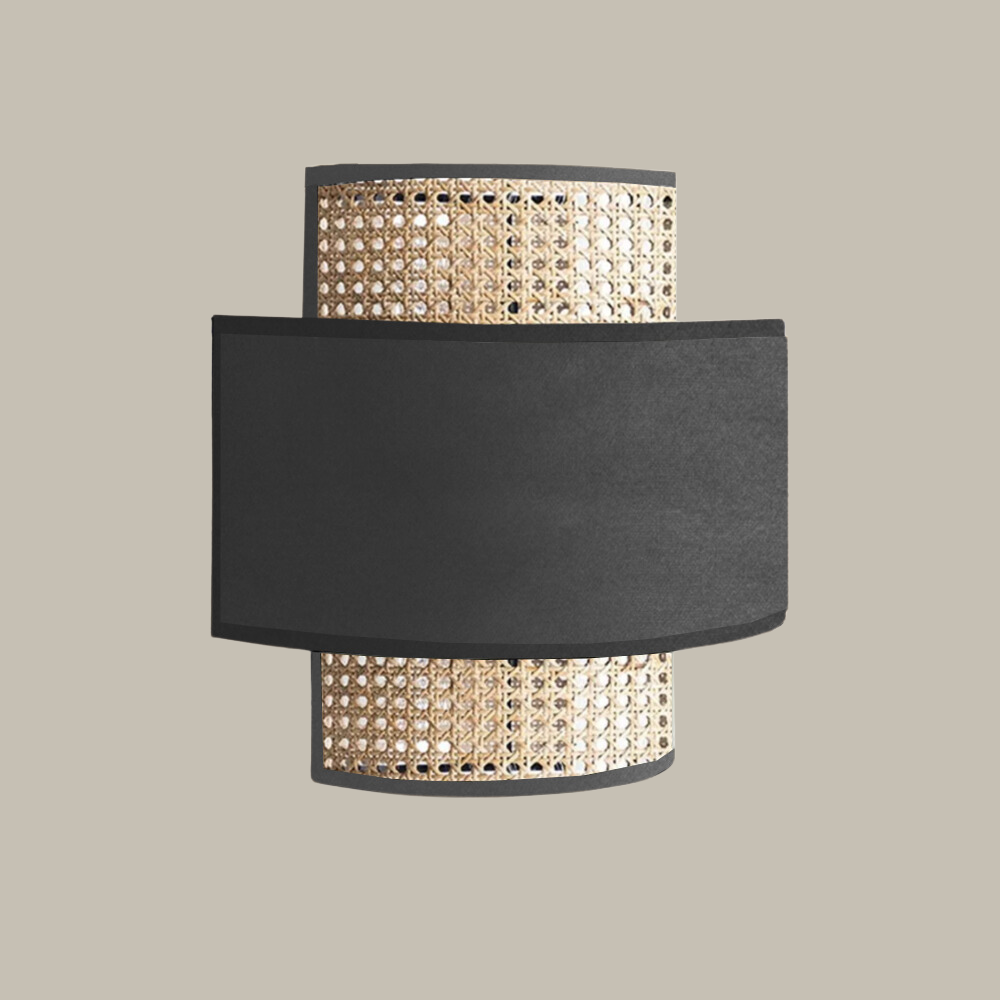 AURA NUBE - LÁMPARA ARBOTANTE DE OJO DE PERDIZ Y TERCIOPELO