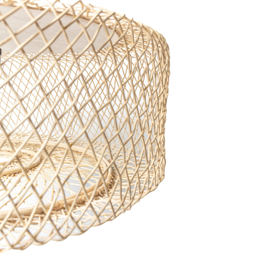 ZAYE - LÁMPARA COLGANTE DE RATÁN