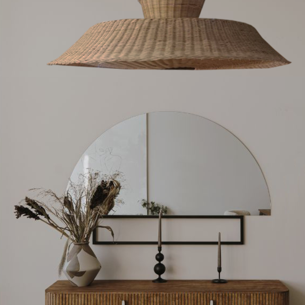 IZA - LÁMPARA COLGANTE DE RATÁN