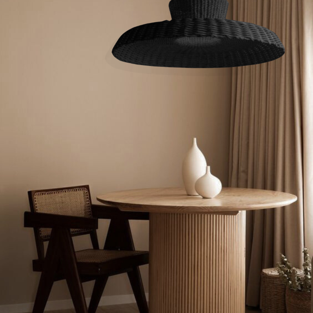 BALLA TIERRA - LÁMPARA COLGANTE DE RATÁN