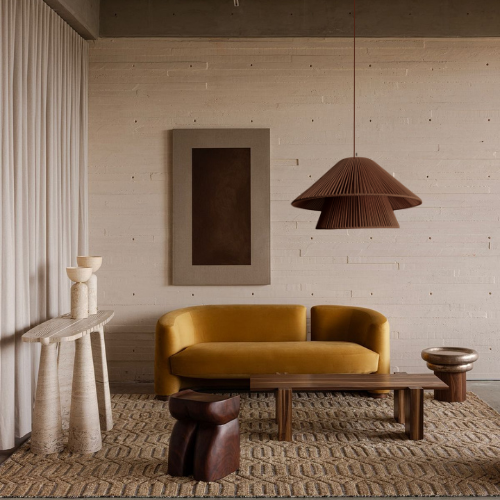 LILITH TERRA - LÁMPARA COLGANTE DE ARTI - SEDA