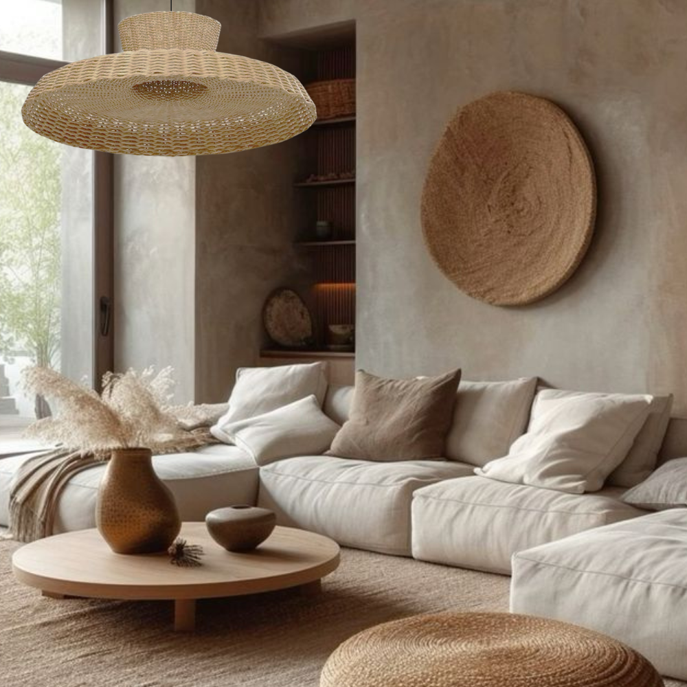 BALLA AIRE - LÁMPARA COLGANTE DE RATÁN