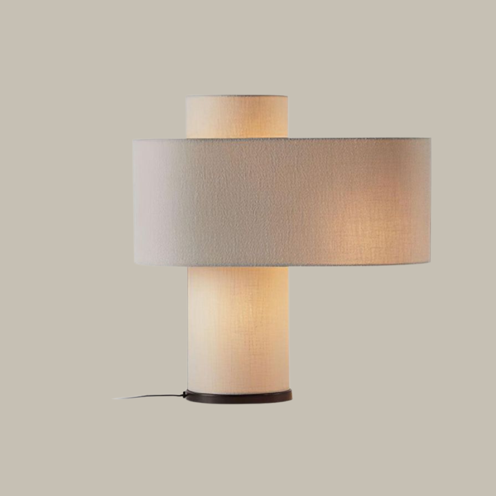 ZOE- LÁMPARA DE MESA DE TELA